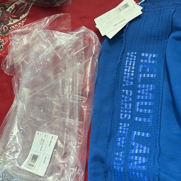 HELMUT LANG Authentic Mens New Royal Blue sweatpants reg $220 great gift! - Picture 7 of 7